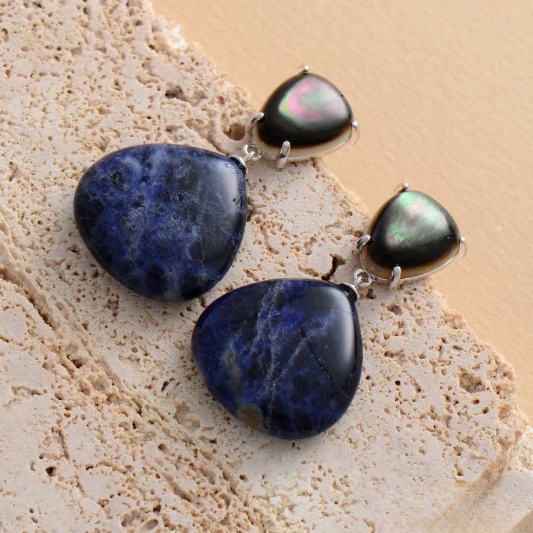 Intuitive Sodalite Earrings