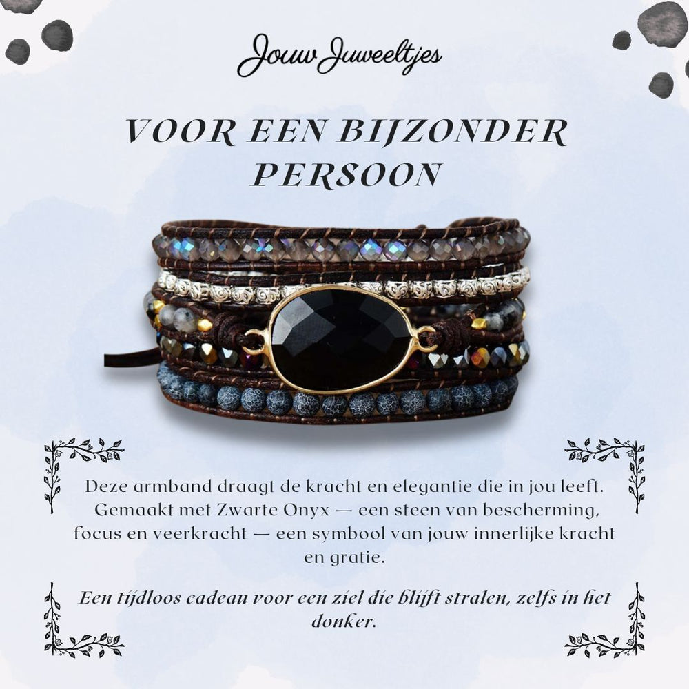 Black Beauty Onyx Bracelet