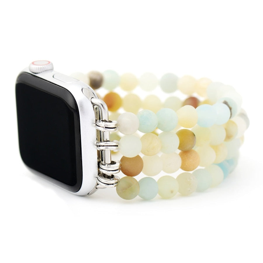 Balancing Amazonite Apple Watch Band