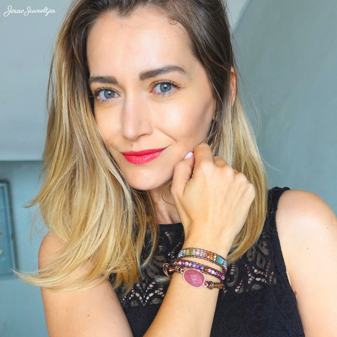 Rhodonite Positivity Bracelet