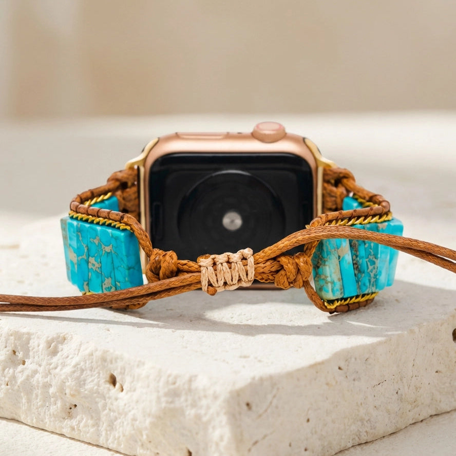 Calming Turquoise Apple Watch Band