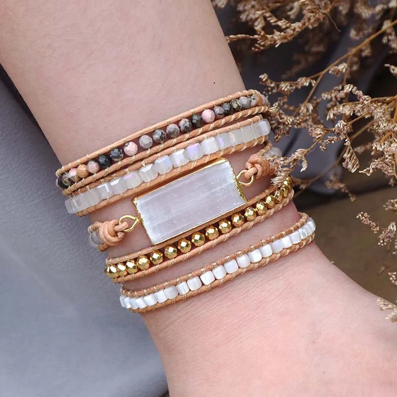 Serene Selenite Bracelet