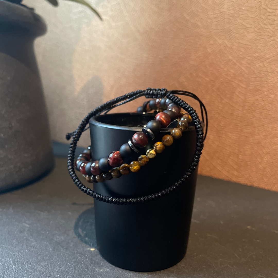 Tiger’s eye Fortune Bracelet Stack