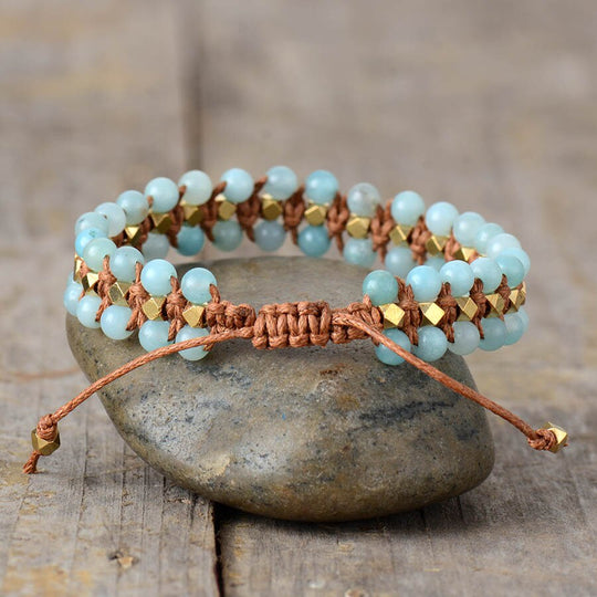 Vegan Positive Amazonite Bracelet