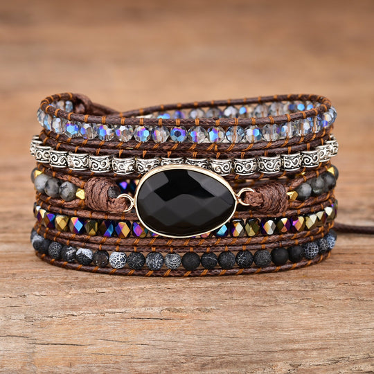 Vegan Black Beauty Bracelet