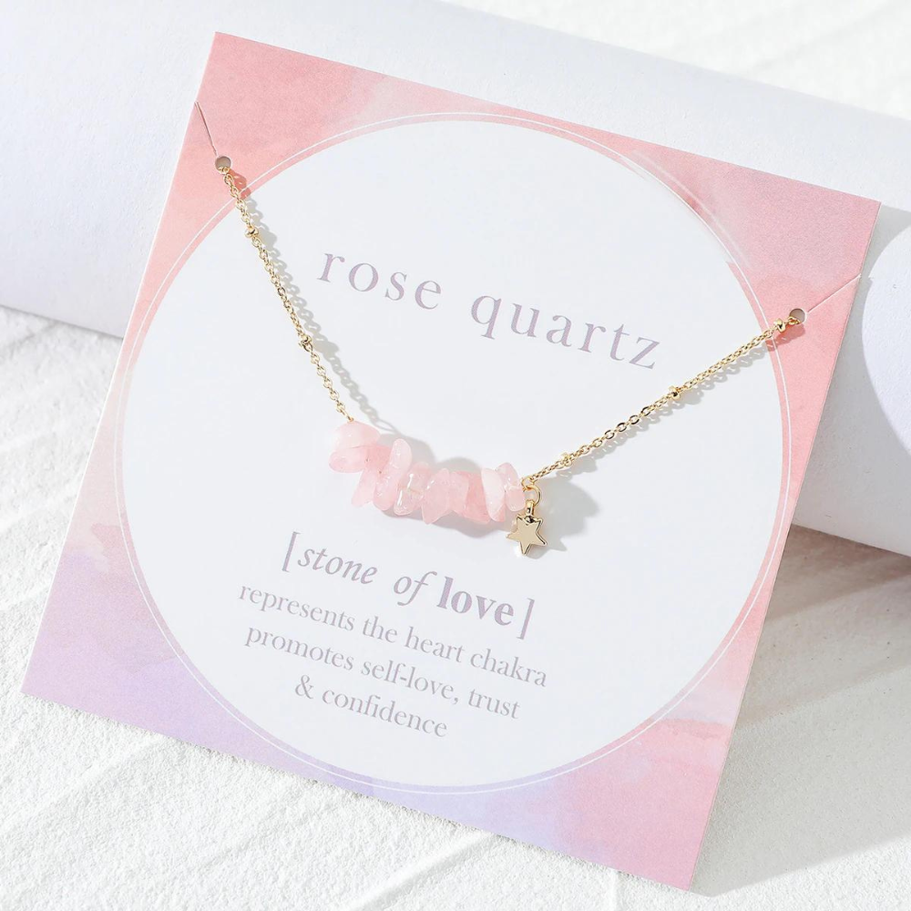 Rose Quartz Love Necklace