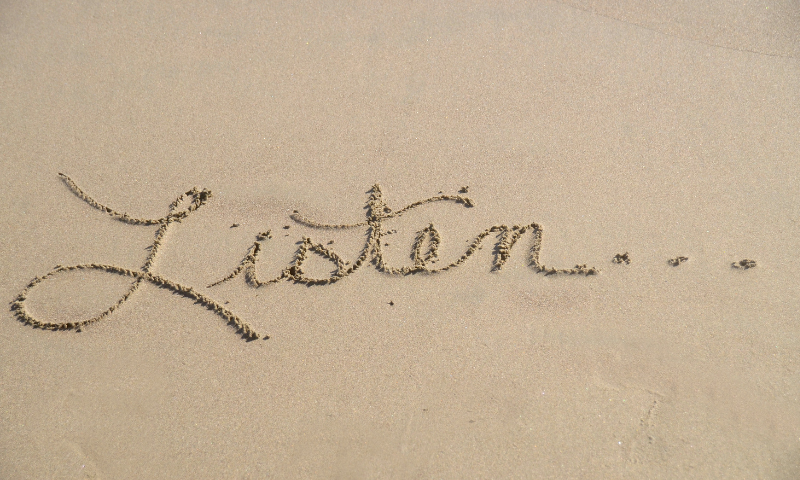 De kunst van het luisteren