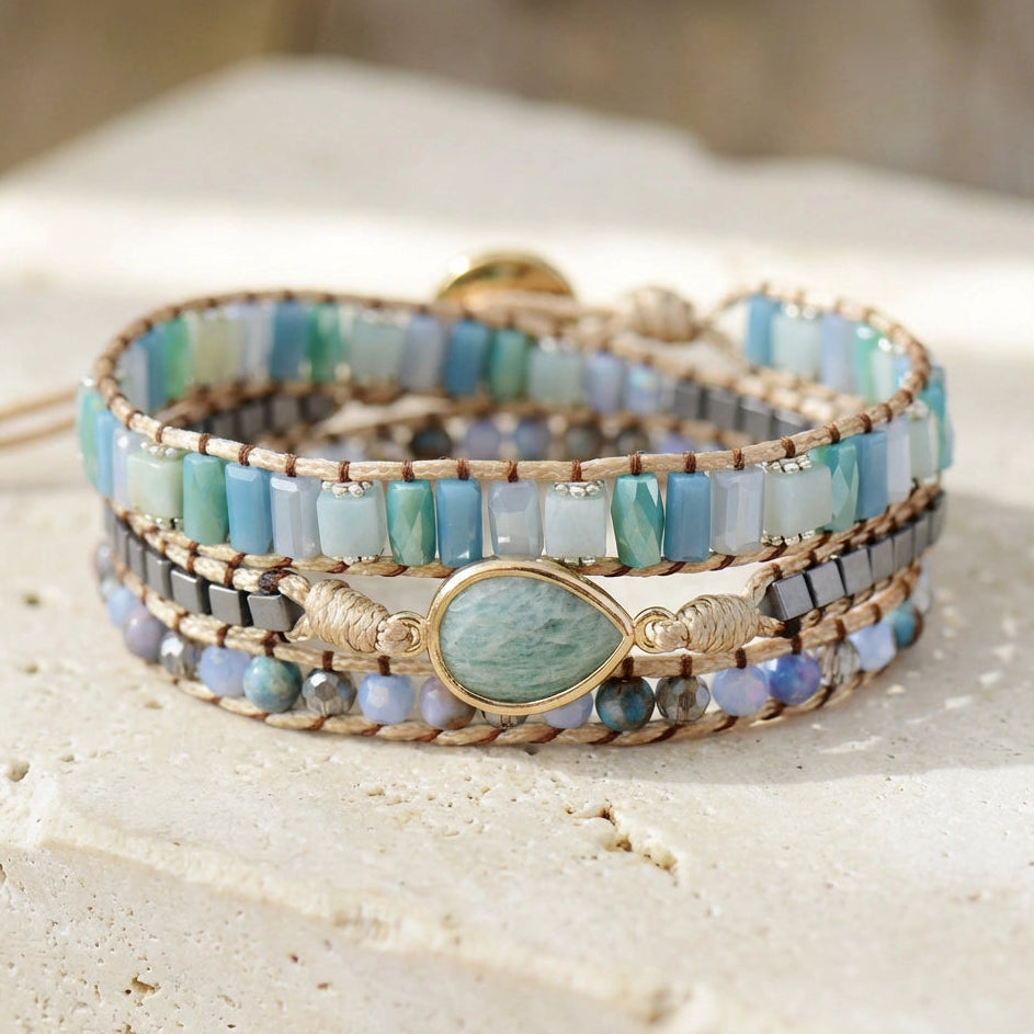 Inner Balance Amazonite Bracelet