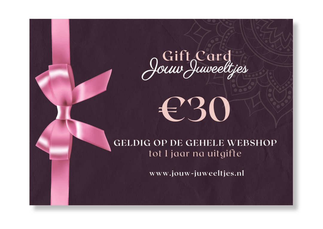 Jouw Juweeltjes Gift Card