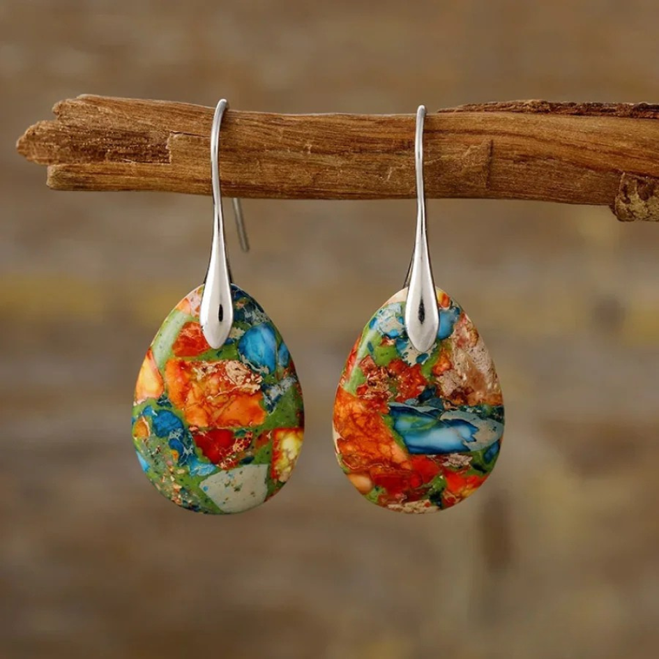 Imperial Jasper Earrings