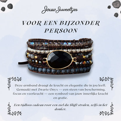Black Beauty Onyx Bracelet