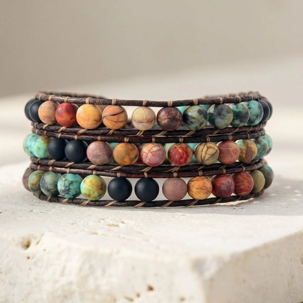 Stress Relieving Jasper Bracelet