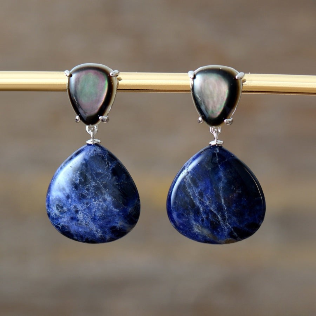Intuitive Sodalite Earrings