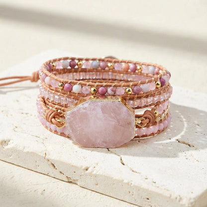 Power of Love Rose Quartz Bracelet