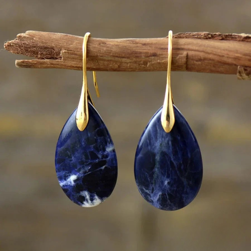 Sodalite Drop Earrings