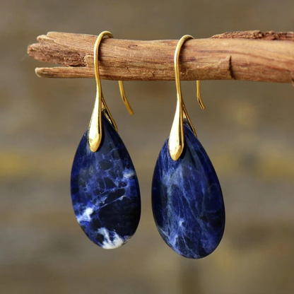 Sodalite Drop Earrings