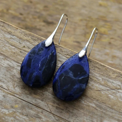 Sodalite Drop Earrings