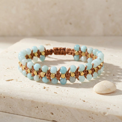 Vegan Positive Amazonite Bracelet