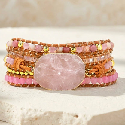 Power of Love Rose Quartz Bracelet