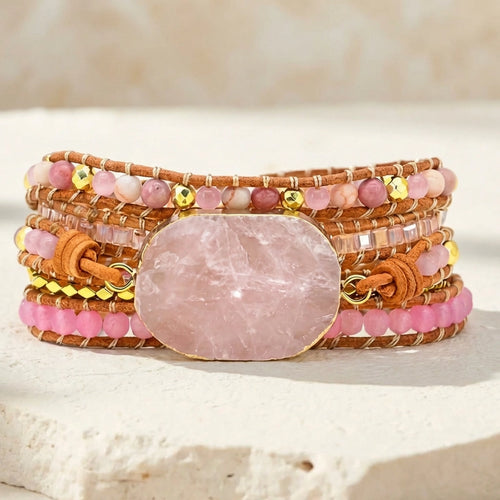 Power of Love Rose Quartz Bracelet