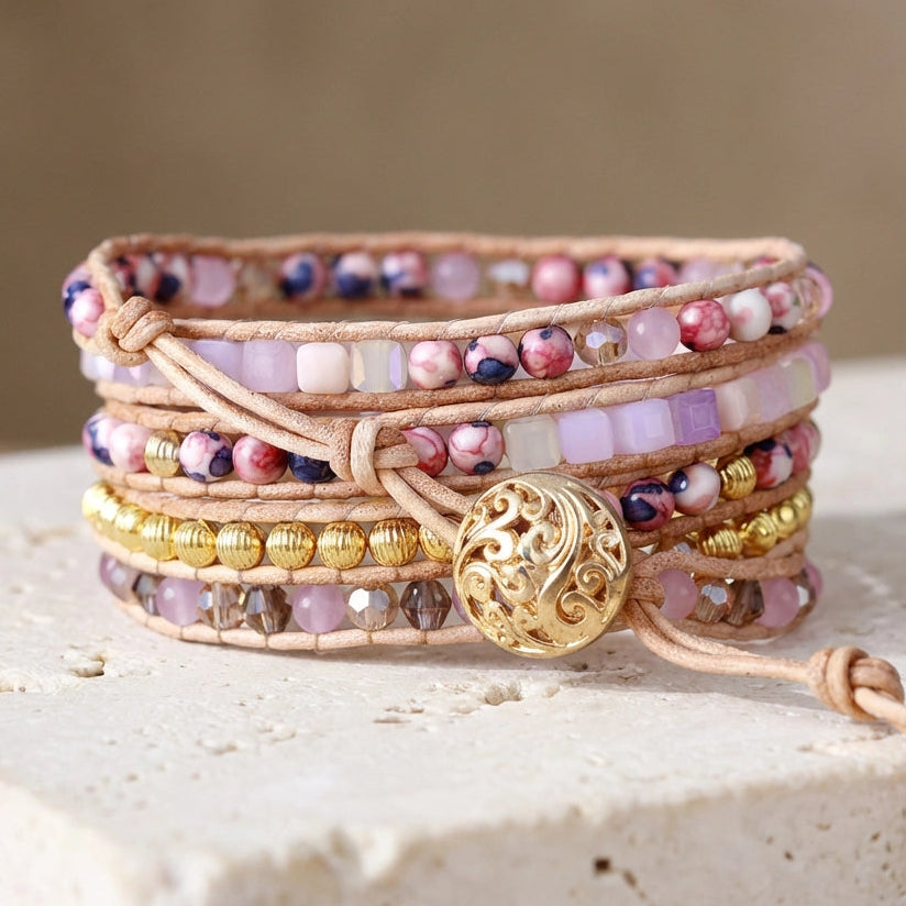 Healing Rose Quartz Bracelet