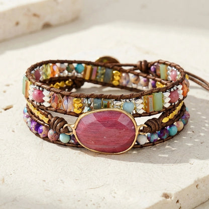 Rhodonite Positivity Bracelet