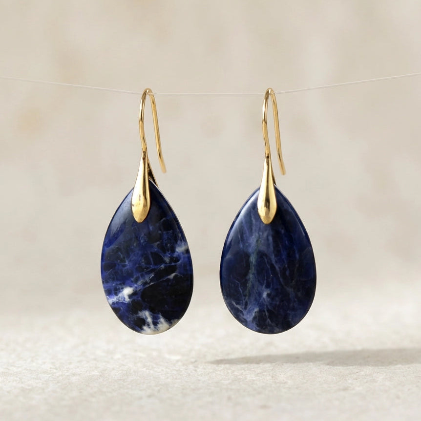 Sodalite Drop Earrings