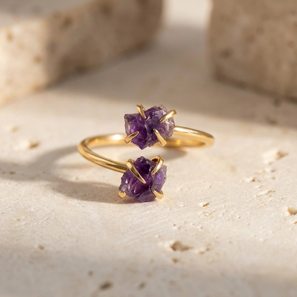 Amethyst Clarity Ring