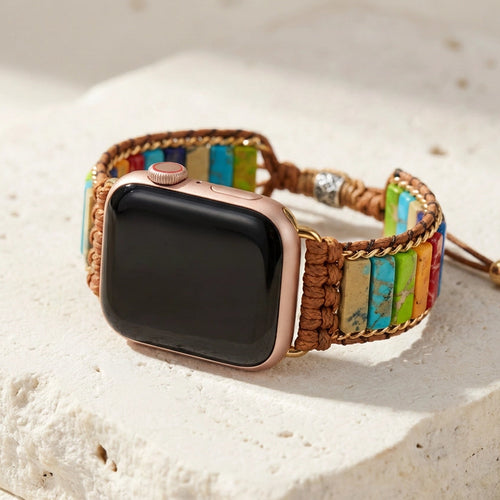 Healing Chakra Apple Watch Band (Gold)
