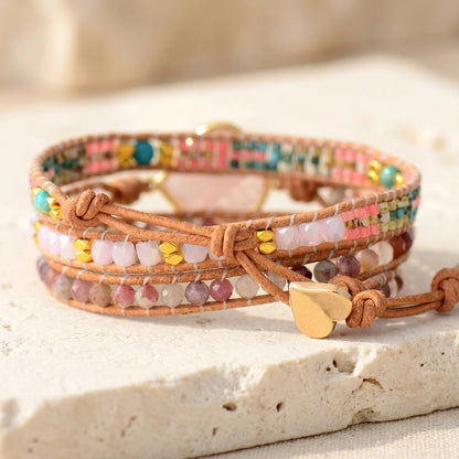 Peaceful Rose Quartz Bracelet