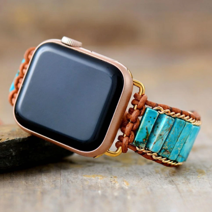 Calming Turquoise Apple Watch Band