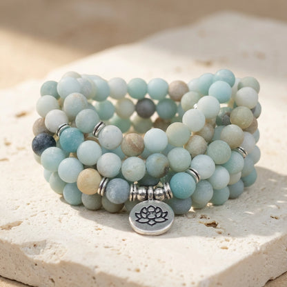 Divine Amazonite Mala