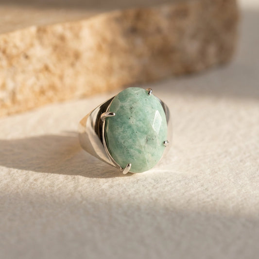 Harmony of Amazonite Ring