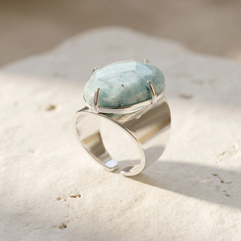 Harmony of Amazonite Ring
