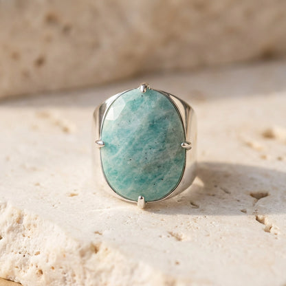 Harmony of Amazonite Ring