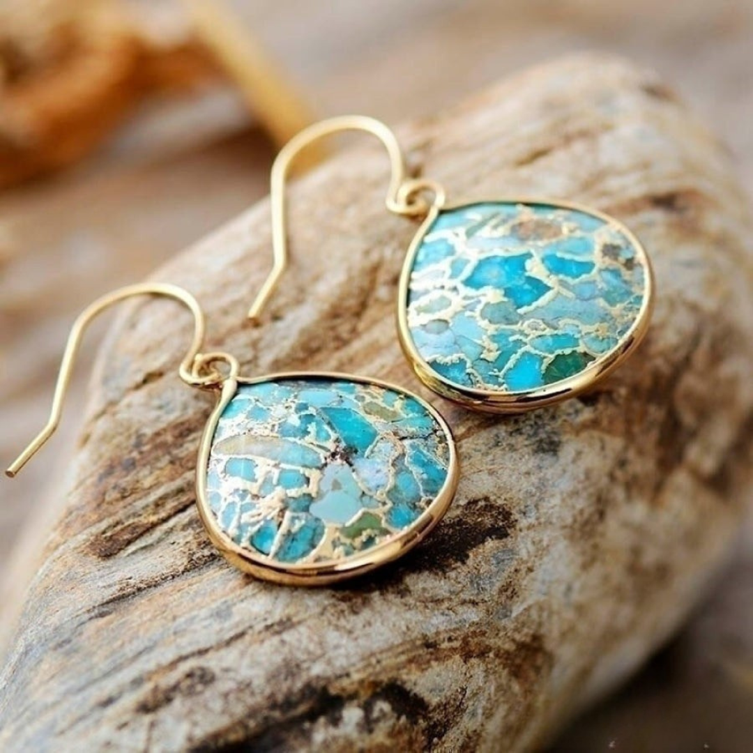 Healing Turquoise Earrings