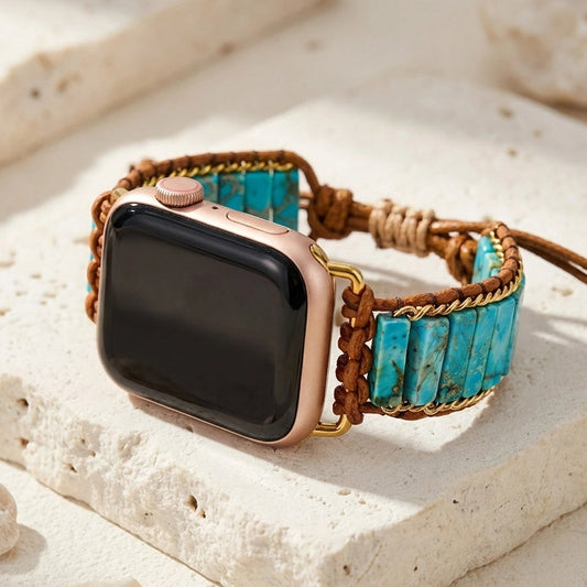 Calming Turquoise Apple Watch Band