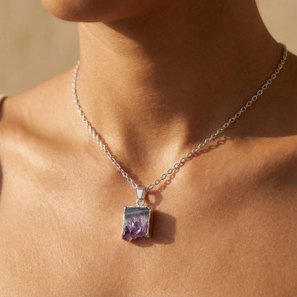 Spiritual Healing Amethyst Necklace