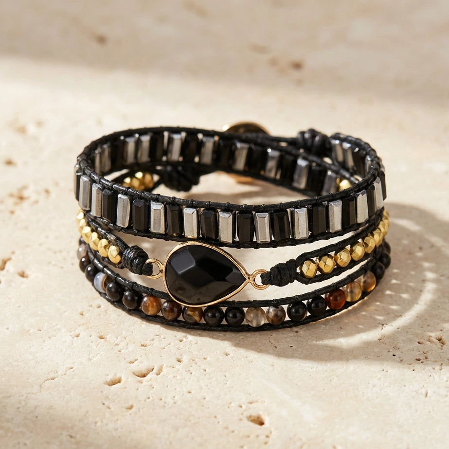 Inner Power Onyx Bracelet