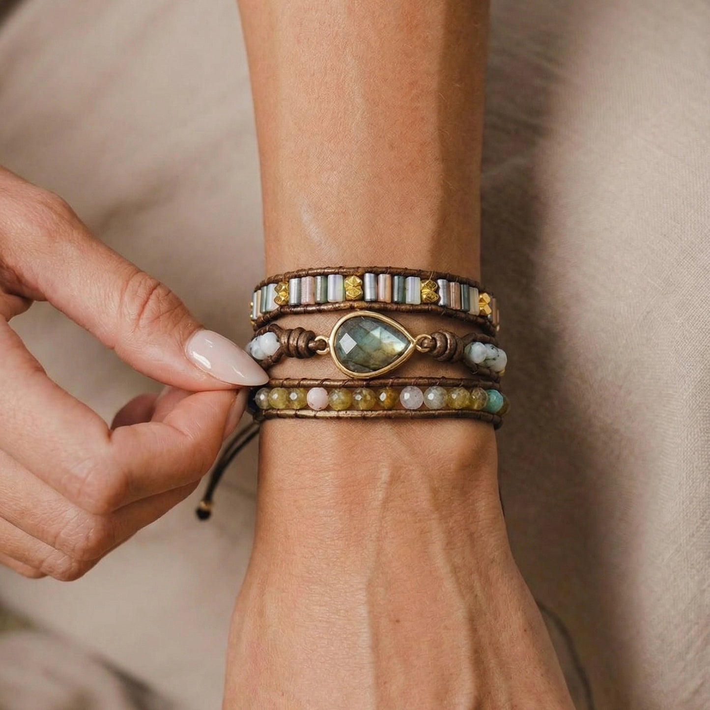 Spiritual Labradorite Bracelet