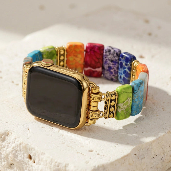 Imperial Chakra Apple Watch Band (Goud)