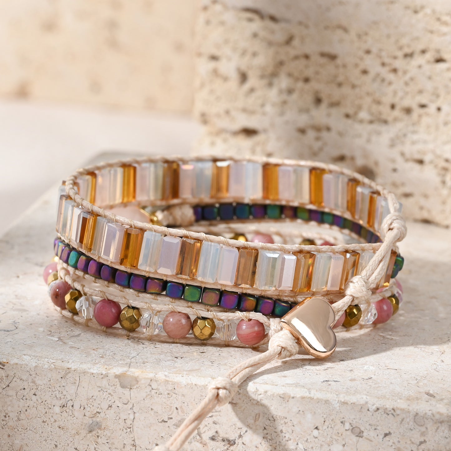 Inner Love Rose Quartz Bracelet