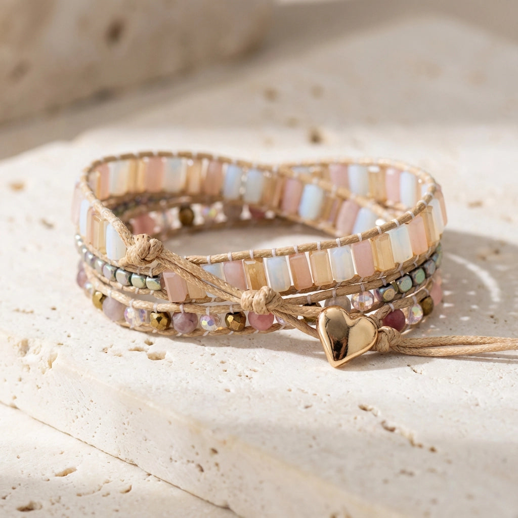 Inner Love Rose Quartz Bracelet