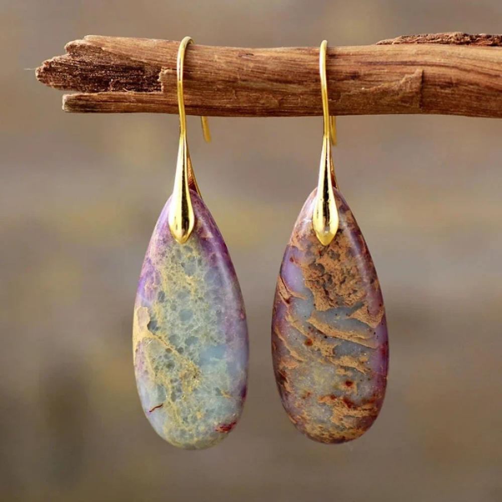 Fantasy Jasper Earrings