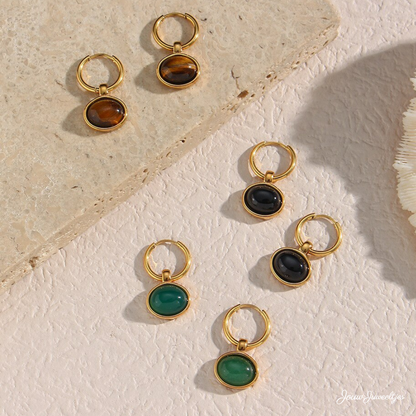 Celestial Harmony - Gold plated oorbellen