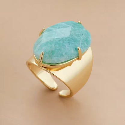 Harmony of Amazonite Ring