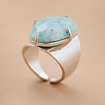 Harmony of Amazonite Ring