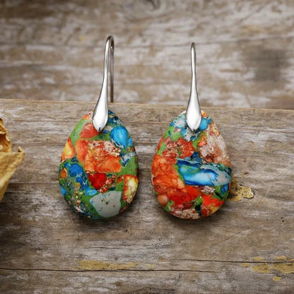 Imperial Jasper Earrings