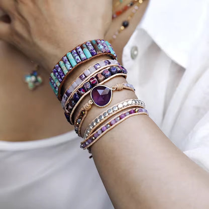 Divine Healing Amethyst Bracelet