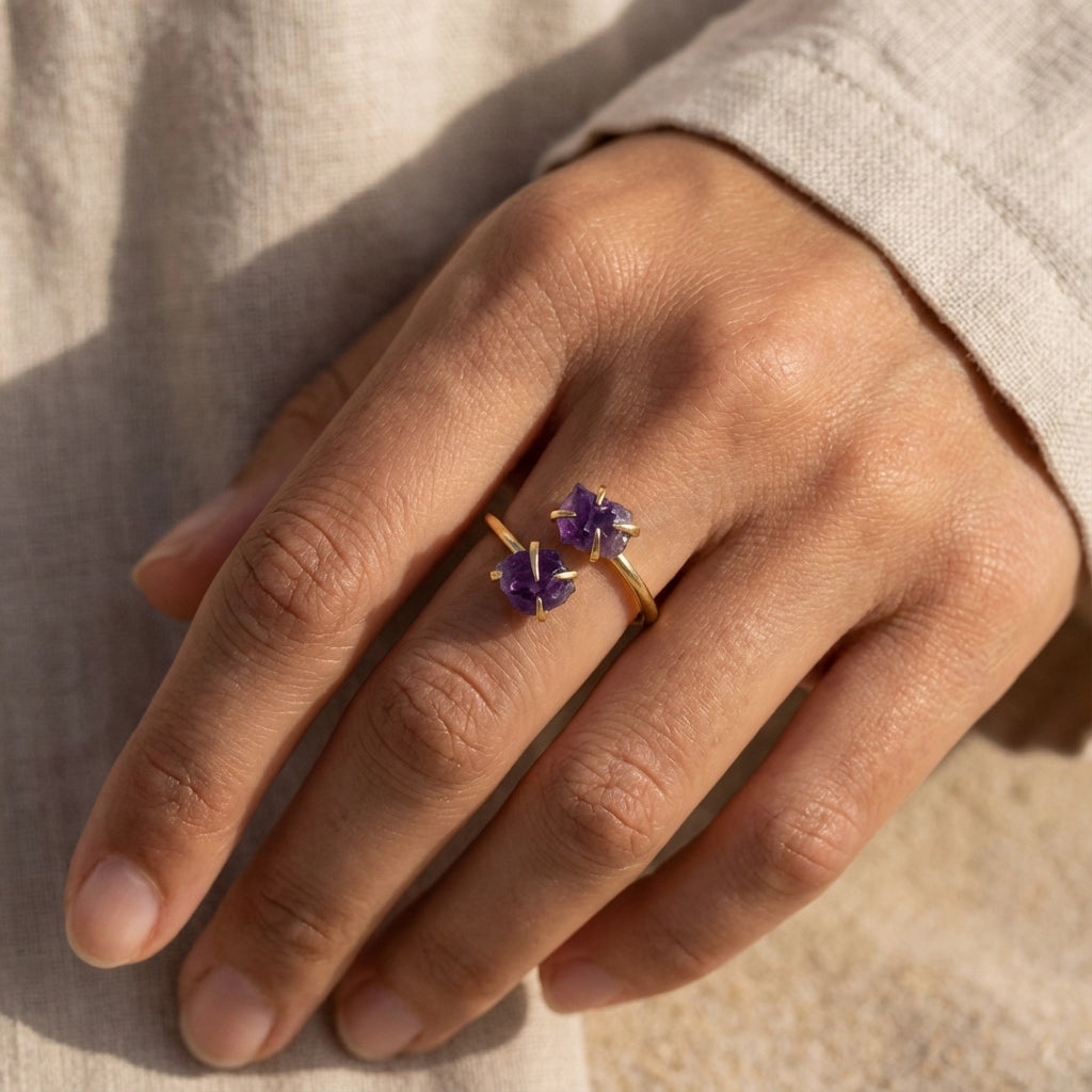 Amethyst Clarity Ring